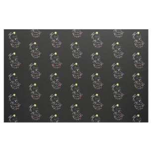 Snowman Christmas Tree Fabric