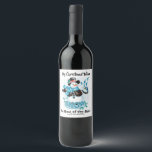 SNOWMAN  CHRISTMAS  WINE LABLE BOTTLE WINE LABEL<br><div class="desc">SNOWMAN  CHRISTMAS  WINE LABLE BOTTLE</div>