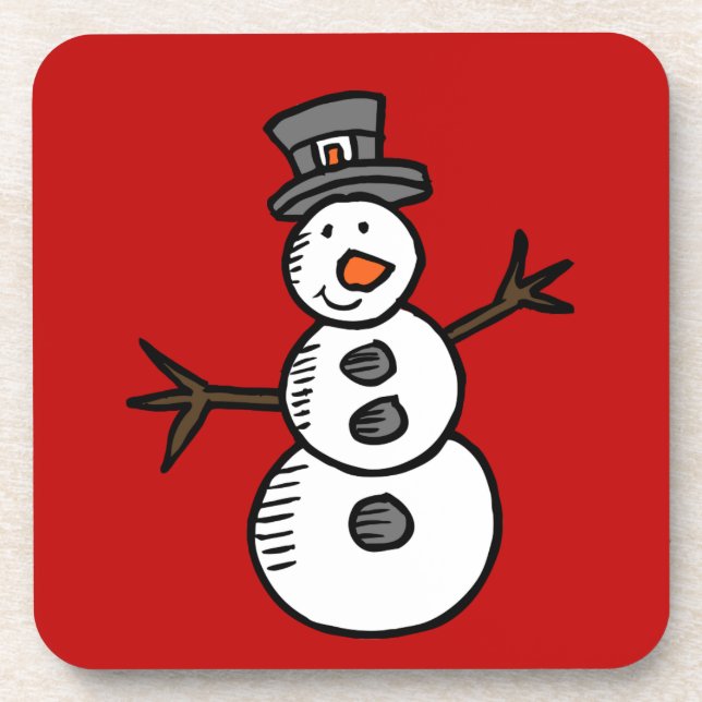 Snowman Coaster (Front)