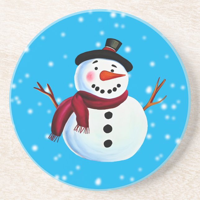 Snowman Coaster (Front)