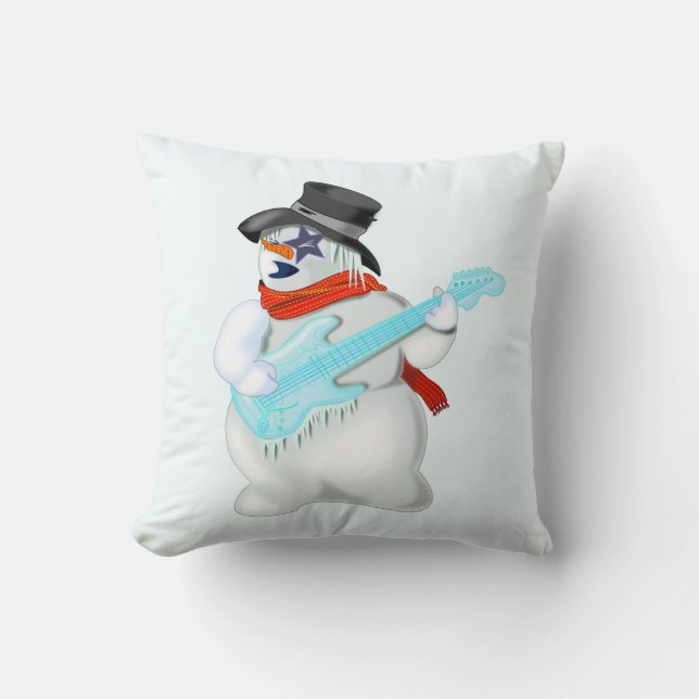 Snowman Cushion (Front)