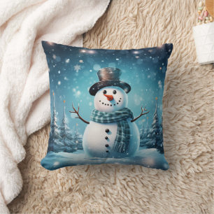 Snowman Cushion