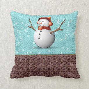 snowman cushion