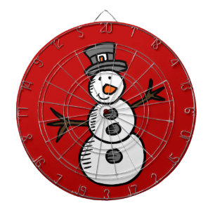 Snowman Dartboard