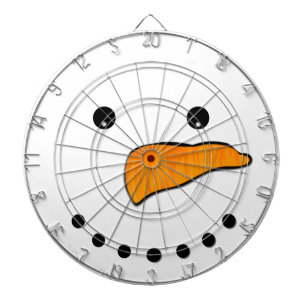 Snowman Face Dartboard