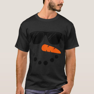 Snowman Face Shirt Boys Kids Toddler Gle Christmas