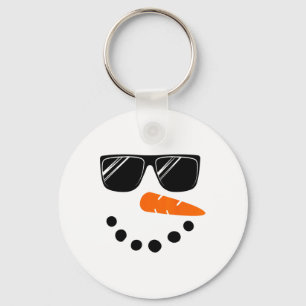 Snowman Face Shirt Boys Kids Toddler Gle Christmas Key Ring