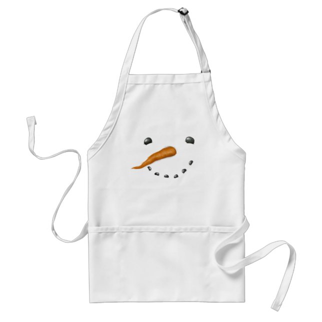 SNOWMAN FACE STANDARD APRON (Front)