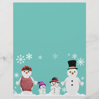snowman family
