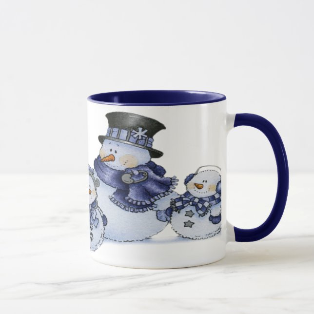 snowman family mug (Right)