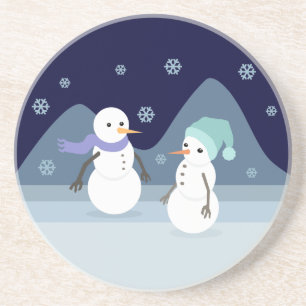 Snowman Friends Coaster
