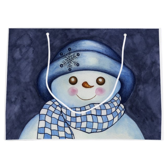 Snowman Gift Bag (Front)