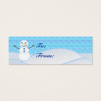 Snowman Gift Tags