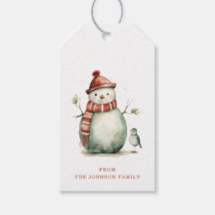 Snowman Gift Tags