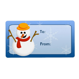 Snowman Gift Tags