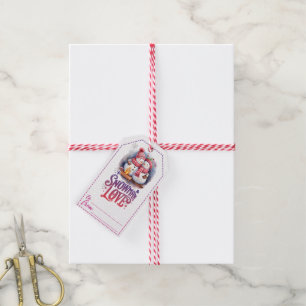 Snowman gift tags for festive cheer