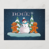 SNOWMAN & GINGERBREAD KIDS by SHARON SHARPE