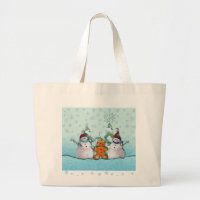 SNOWMAN & GINGERBREAD MAN by SHARON SHARPE