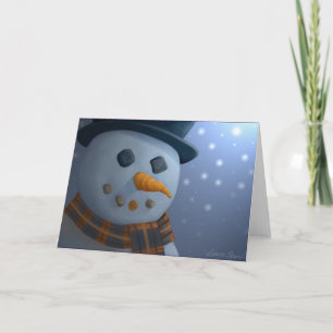 Snowman Greeting Card