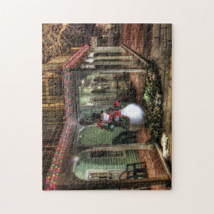 Snowman Greetings Jigsaw Puzzle