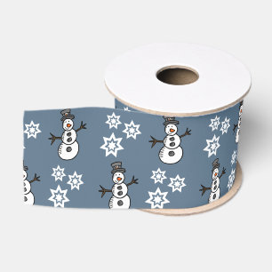 Snowman Grosgrain Ribbon