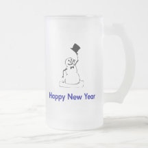 Snowman Happy New Year