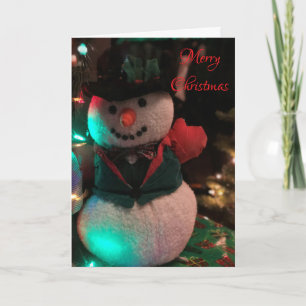 Snowman Holiday Card