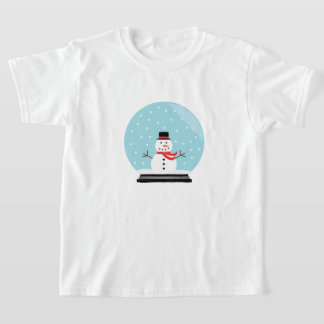 Snowman in a Snow Globe Shirt