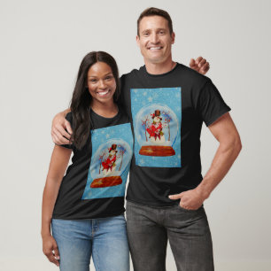 Snowman in a Snow Globe T-Shirt