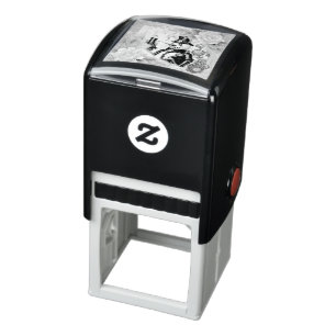 Snowman in Time! Steampunk Snowman Self-inking Stamp
