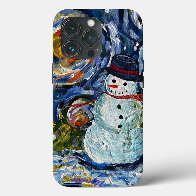 Snowman iPhone / iPad case (Back)