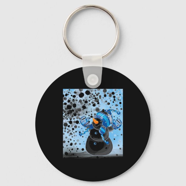 Snowman  key ring (Front)
