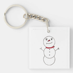 Snowman  key ring