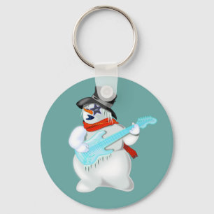 Snowman Key Ring