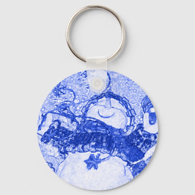 Snowman Keychain (Front)