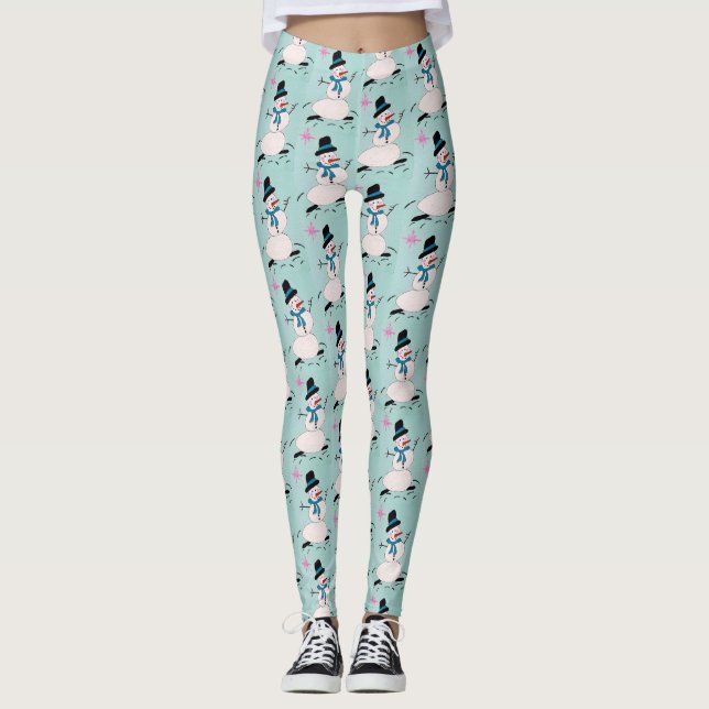 Snowman Leggings (Front)