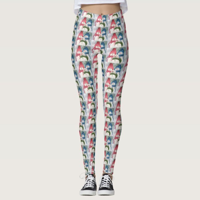 Snowman Leggings (Front)
