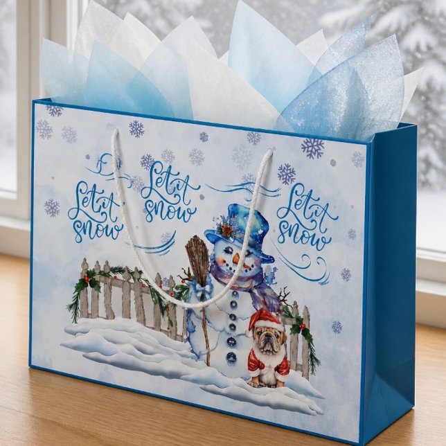 Snowman | Let it Snow Gift Bag (Creator Uploaded)