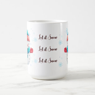Snowman Let it Snow Mug