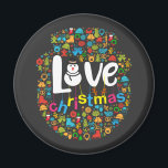 Snowman Love Christmas Decorations Magnet<br><div class="desc">Cute design of a Gingerbread Snowman Love Christmas Decorations decorations. Makes a special present for anyone during the holiday season.</div>