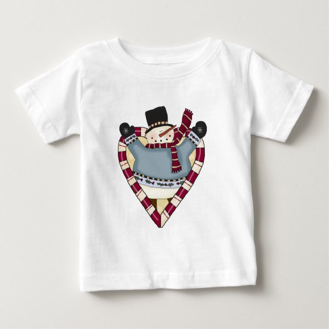 Snowman Love T-shirts and Gifts (Front)