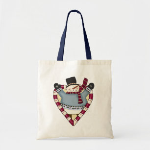 Snowman Love T-shirts and Gifts Tote Bag