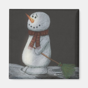 Snowman Magnet