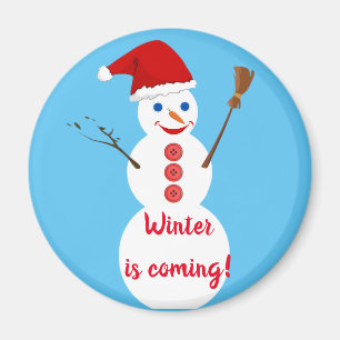 Snowman Magnet