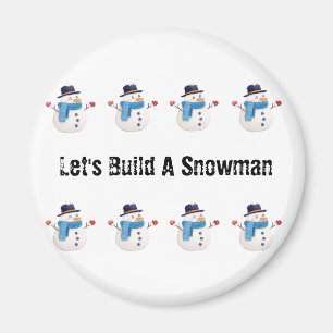 Snowman Magnets