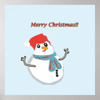 Snowman, Merry Christmas!