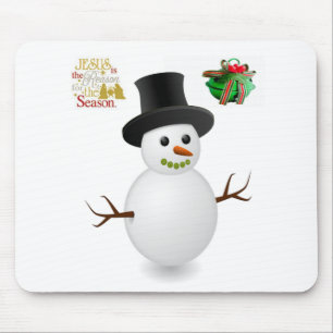 Snowman Mouse Pad