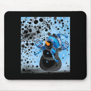 Snowman  mouse pad