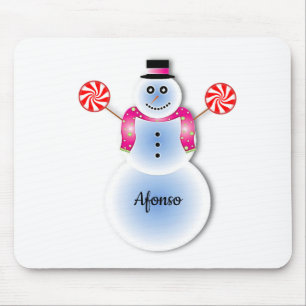 Snowman Mouse Pad