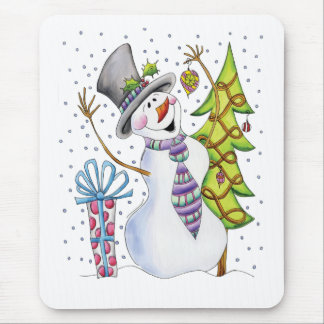 Snowman Mouse Pad